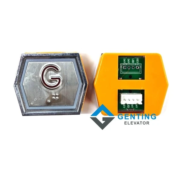 BLT elevator hexagonal braille push button A4N41329